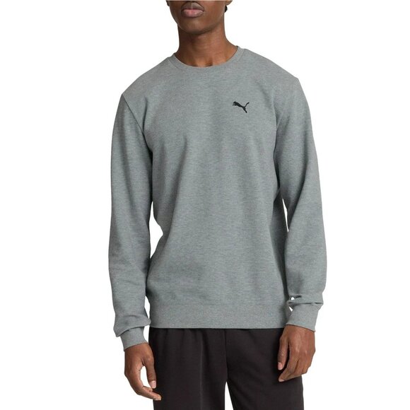 Puma Other - NEW Puma Men's XL Textured Crewneck Sweatshirt Gray Cotton Blend